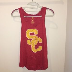 USC racerback tank